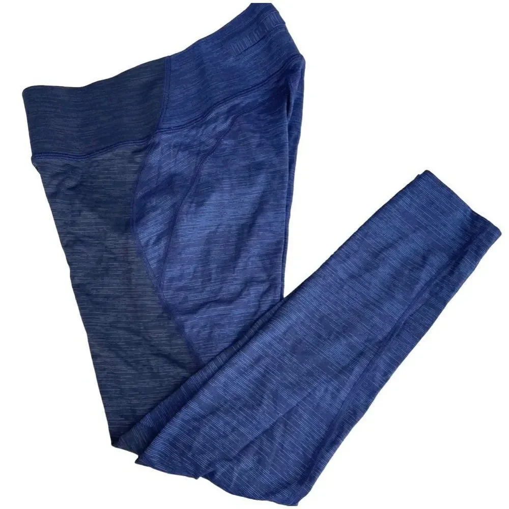 Outdoor Voices Women’s Athletic‎ Full Length Leggings Size Small Workout Blue